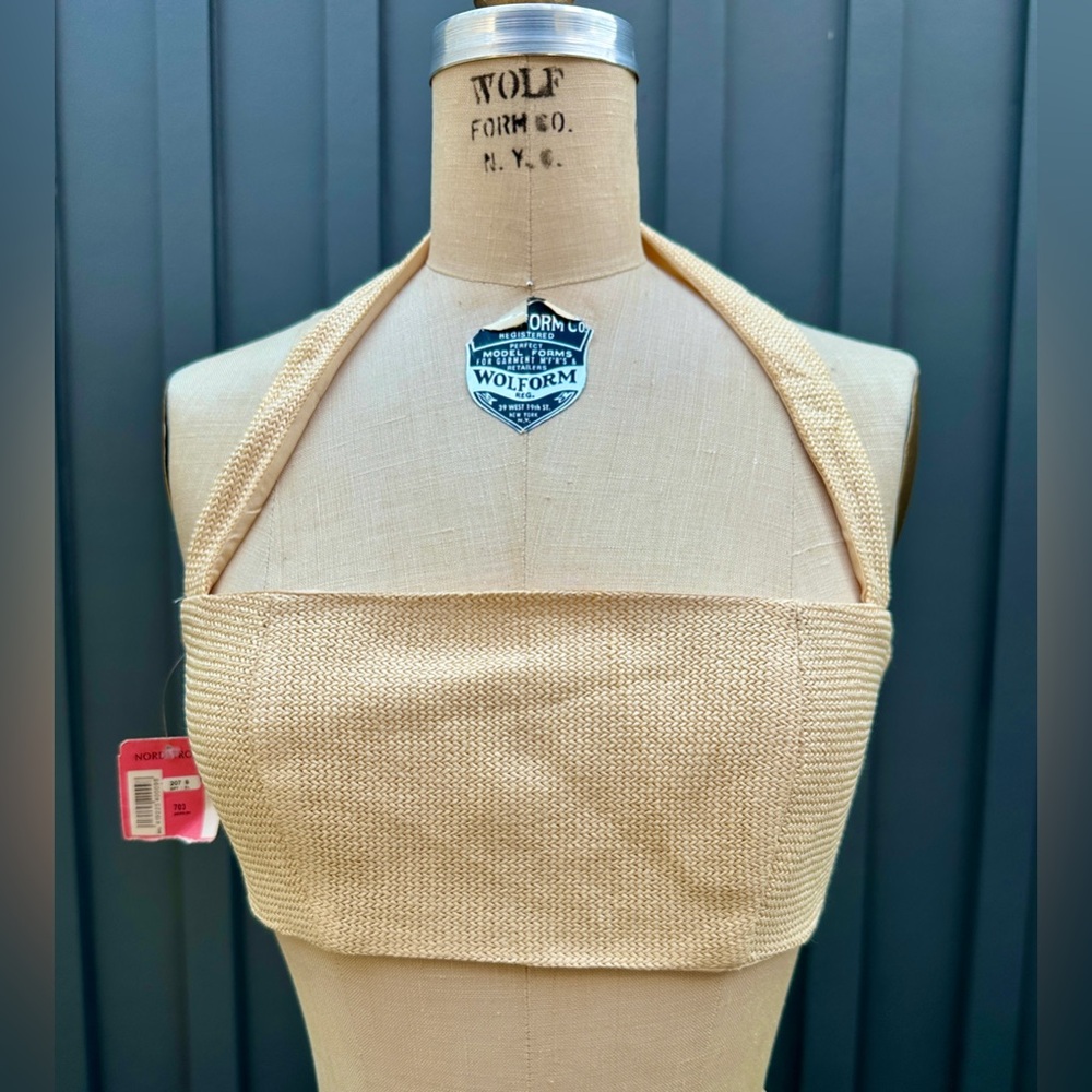 Vintage Pierre Le Snob Halter Bandeau Top NWT- size SP